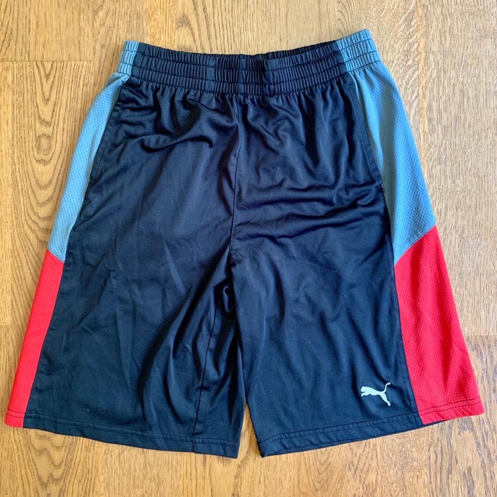 Puma boys lg gym shorts